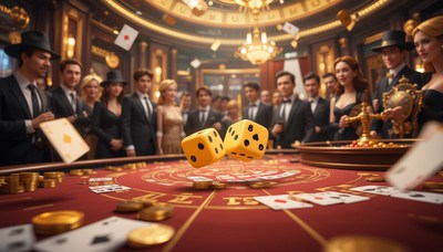 Imagem promocional da plataforma oficial do cassino